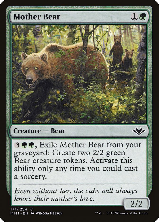 Mother Bear [Modern Horizons] | Amazing Games TCG