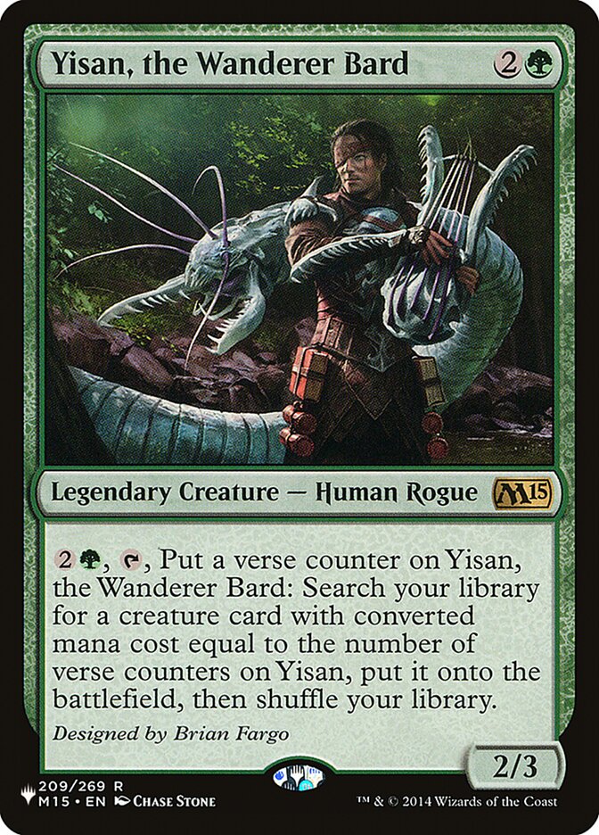 Yisan, the Wanderer Bard [The List] | Amazing Games TCG