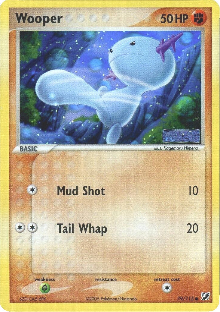 Wooper (79/115) (Stamped) [EX: Unseen Forces] | Amazing Games TCG