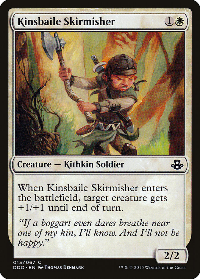 Kinsbaile Skirmisher [Duel Decks: Elspeth vs. Kiora] | Amazing Games TCG