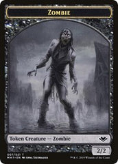 Zombie // Golem Double-Sided Token [Modern Horizons Tokens] | Amazing Games TCG