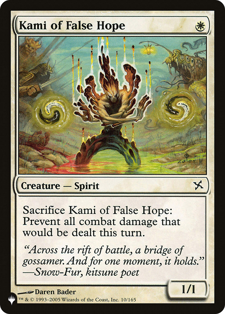 Kami of False Hope [The List Reprints] | Amazing Games TCG