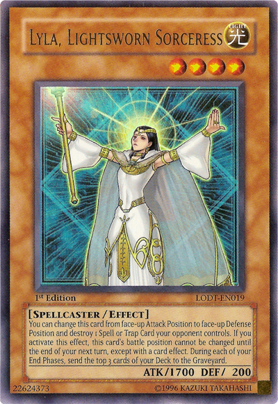 Lyla, Lightsworn Sorceress [LODT-EN019] Ultra Rare | Amazing Games TCG