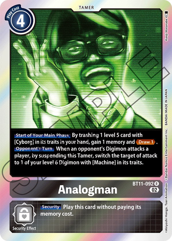 Analogman [BT11-092] [Dimensional Phase] | Amazing Games TCG