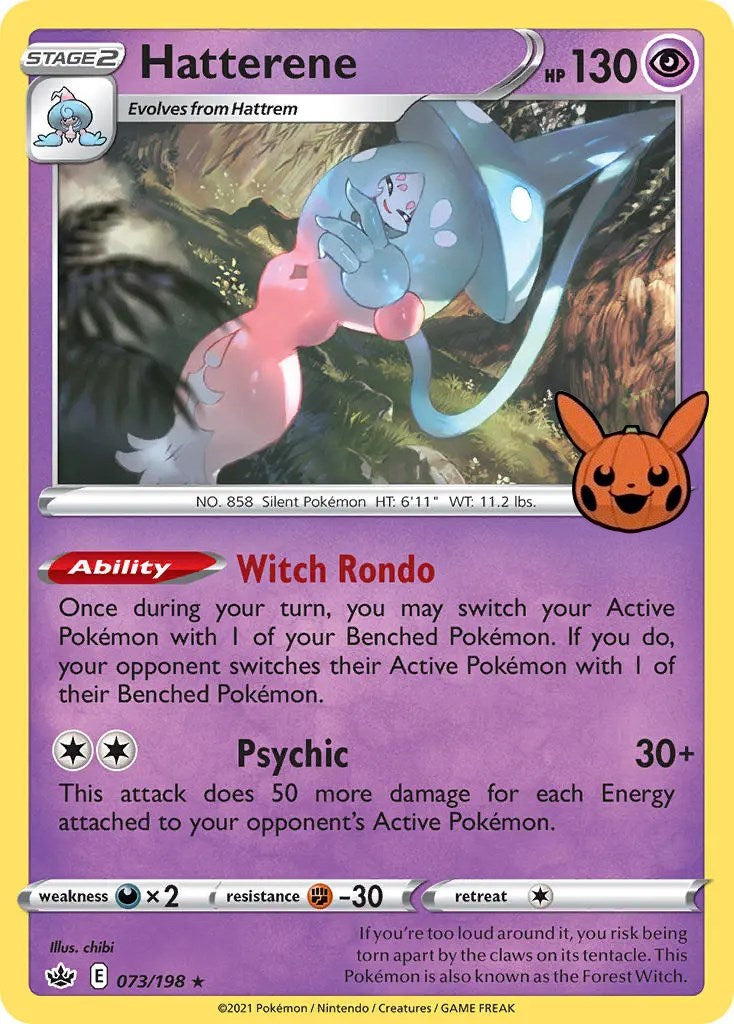 Hatterene (073/198) [Trick or Trade] | Amazing Games TCG