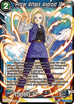 Pincer Attack Android 18 (P-297) [Tournament Promotion Cards] | Amazing Games TCG