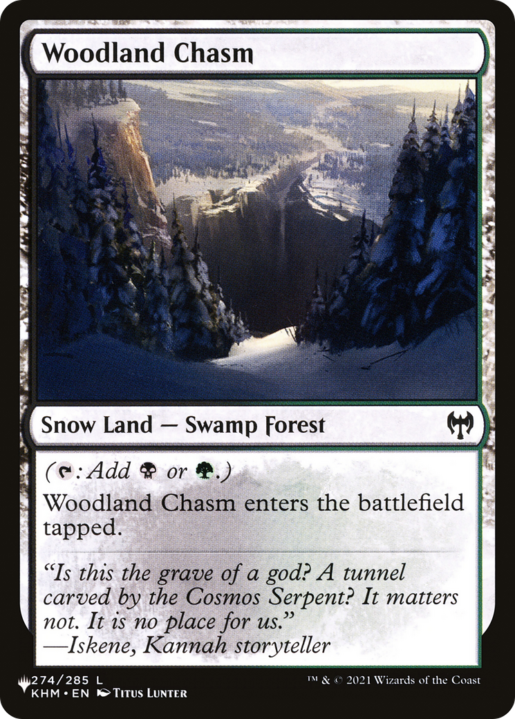 Woodland Chasm [Secret Lair: From Cute to Brute] | Amazing Games TCG