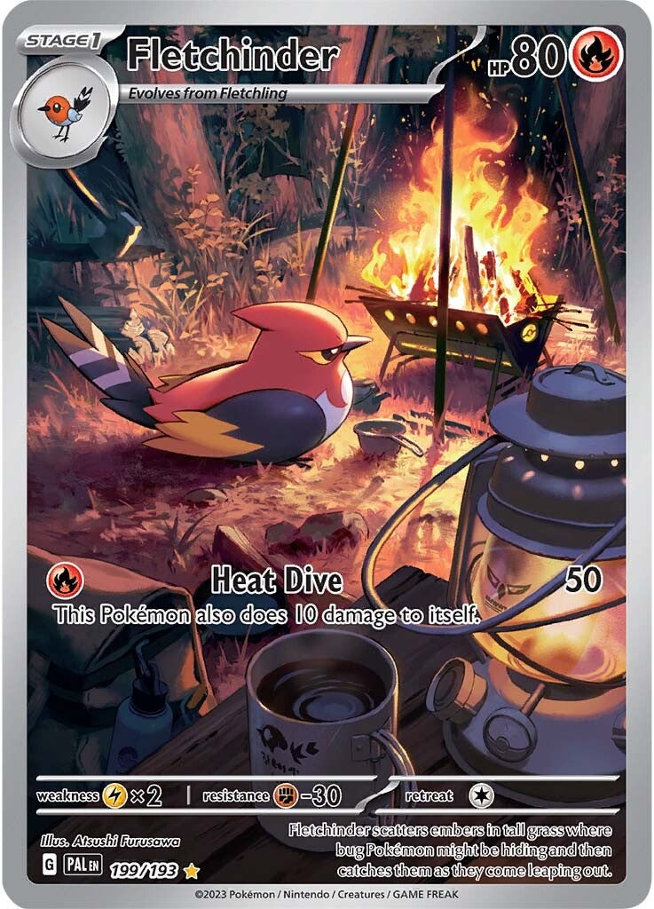 Fletchinder (199/193) [Scarlet & Violet: Paldea Evolved] | Amazing Games TCG