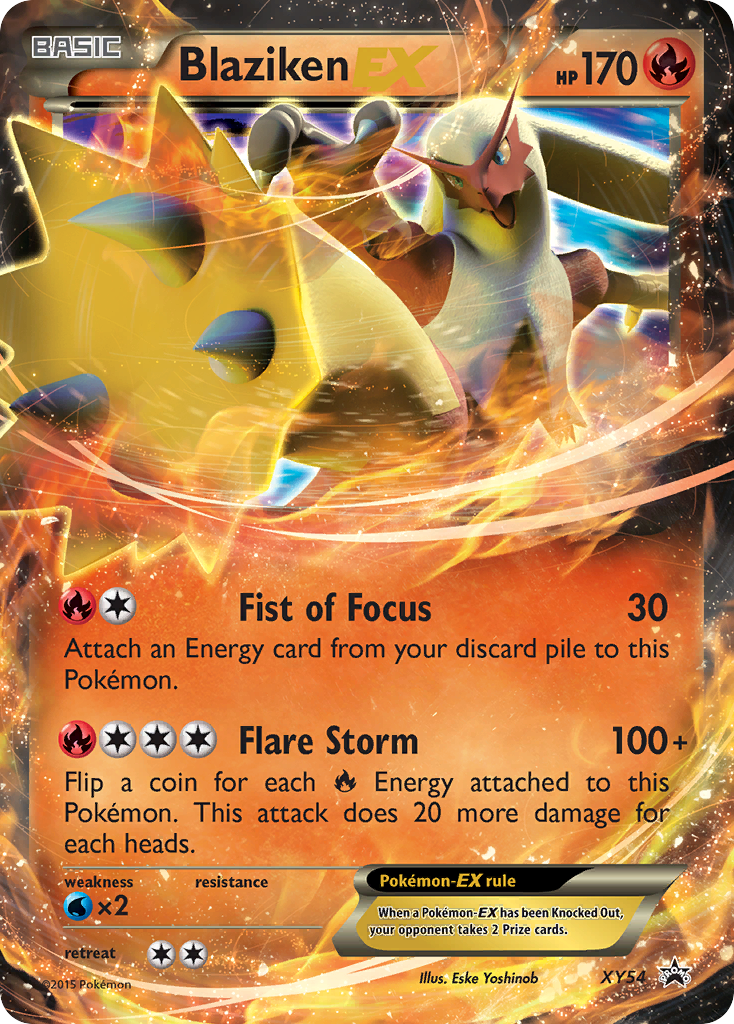 Blaziken EX (XY54) [XY: Black Star Promos] | Amazing Games TCG