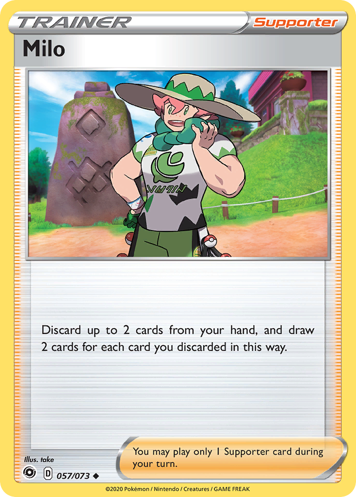 Milo (057/073) [Sword & Shield: Champion's Path] | Amazing Games TCG