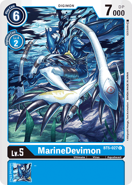 MarineDevimon [BT5-027] [Battle of Omni] | Amazing Games TCG