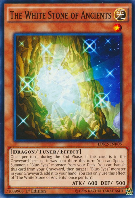 The White Stone of Ancients [LDK2-ENK05] Common | Amazing Games TCG