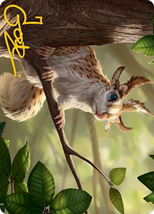 Squirrel Sovereign Art Card (Gold-Stamped Signature) [Modern Horizons 2 Art Series] | Amazing Games TCG