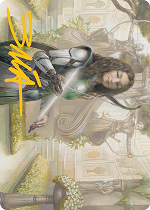 Arcus Acolyte Art Card (Gold-Stamped Signature) [Modern Horizons 2 Art Series] | Amazing Games TCG