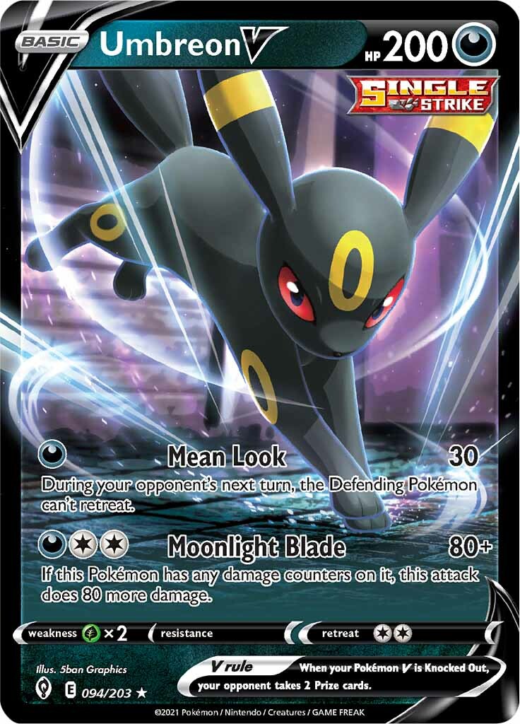 Umbreon V (094/203) [Sword & Shield: Evolving Skies] | Amazing Games TCG