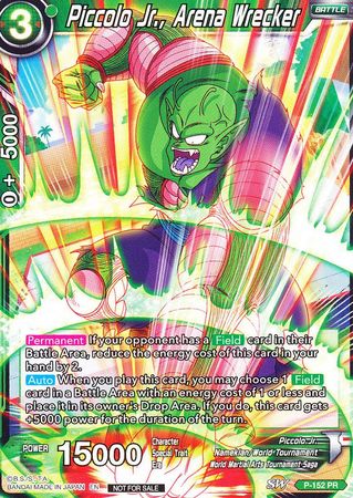 Piccolo Jr., Arena Wrecker (Power Booster: World Martial Arts Tournament) (P-152) [Promotion Cards] | Amazing Games TCG