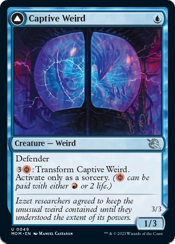 Captive Weird // Compleated Conjurer [March of the Machine] | Amazing Games TCG