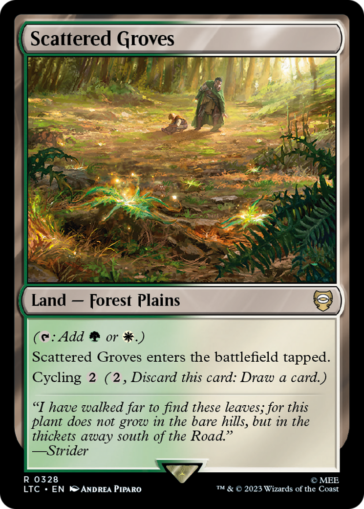 Scattered Groves [The Lord of the Rings: Tales of Middle-Earth Commander] | Amazing Games TCG