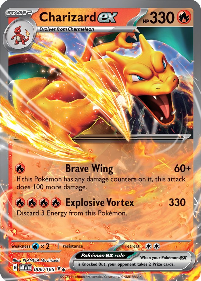 Charizard ex (006/165) [Scarlet & Violet: 151] | Amazing Games TCG