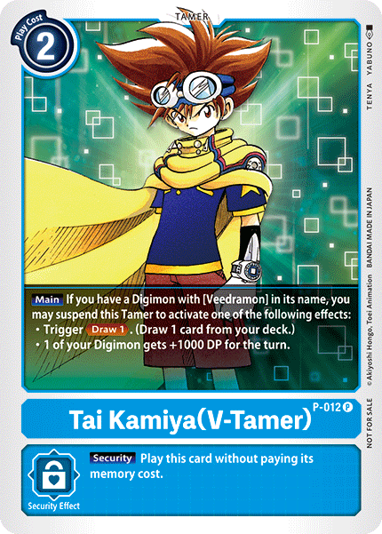 Tai Kamiya (V-Tamer) [P-012] [Promotional Cards] | Amazing Games TCG