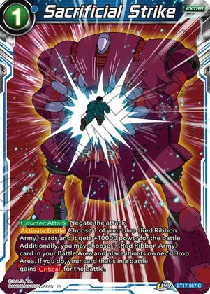 Sacrificial Strike (BT17-057) [Ultimate Squad] | Amazing Games TCG