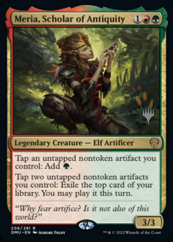 Meria, Scholar of Antiquity (Promo Pack) [Dominaria United Promos] | Amazing Games TCG