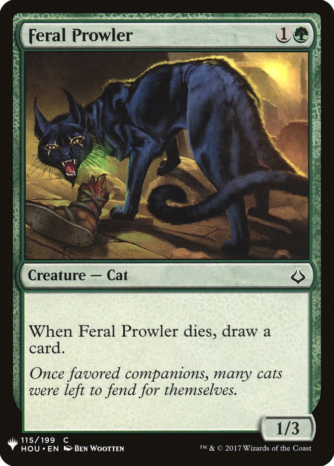 Feral Prowler [Mystery Booster] | Amazing Games TCG