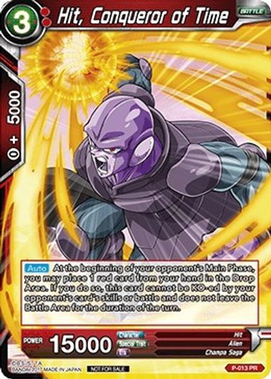 Hit, Conqueror of Time (P-013) [Promotion Cards] | Amazing Games TCG