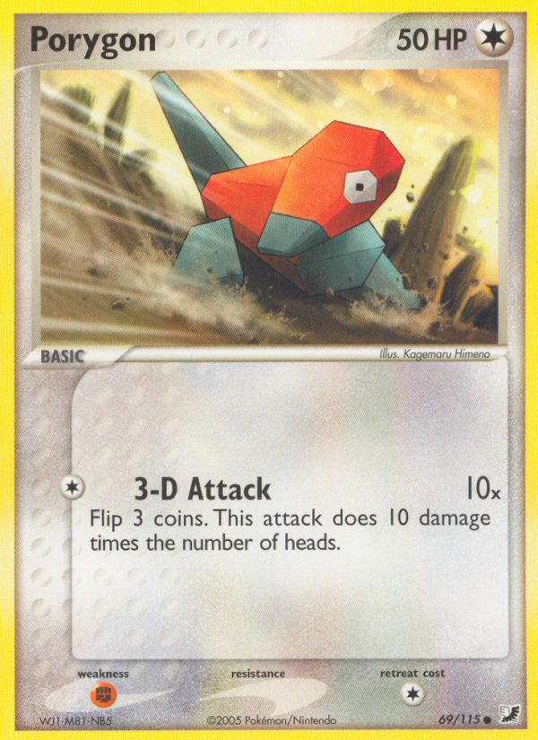 Porygon (69/115) [EX: Unseen Forces] | Amazing Games TCG