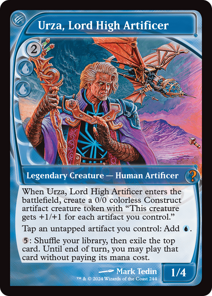 Urza, Lord High Artificer (Future Sight) [Mystery Booster 2] | Amazing Games TCG