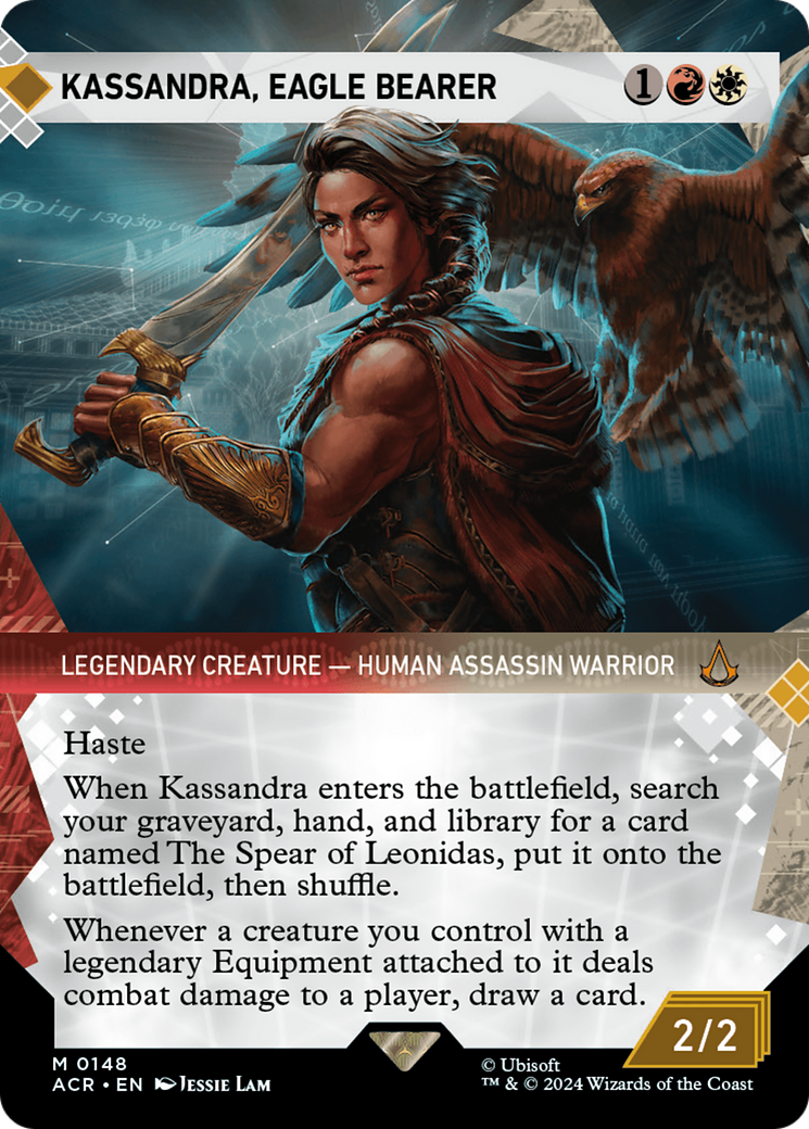 Kassandra, Eagle Bearer (Showcase) [Assassin's Creed] | Amazing Games TCG