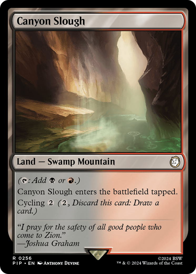 Canyon Slough [Fallout] | Amazing Games TCG