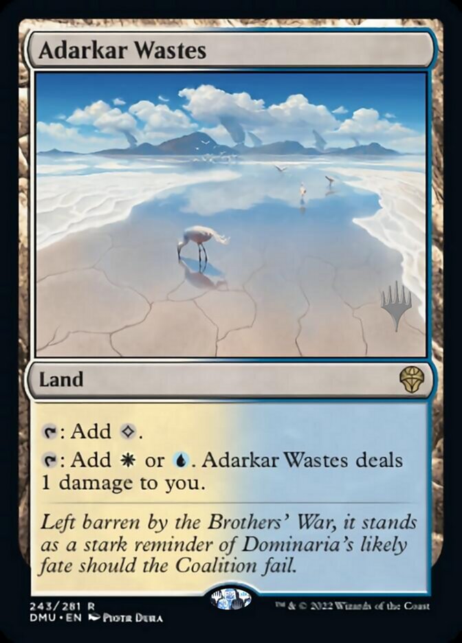 Adarkar Wastes (Promo Pack) [Dominaria United Promos] | Amazing Games TCG