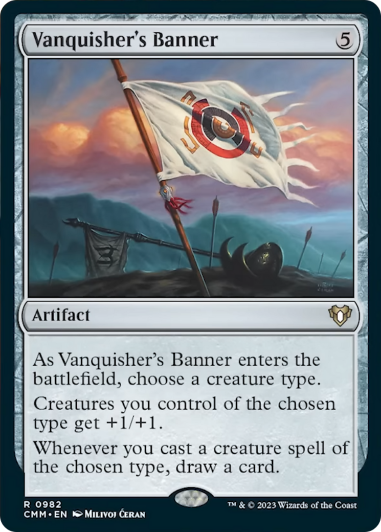 Vanquisher's Banner [Commander Masters] | Amazing Games TCG