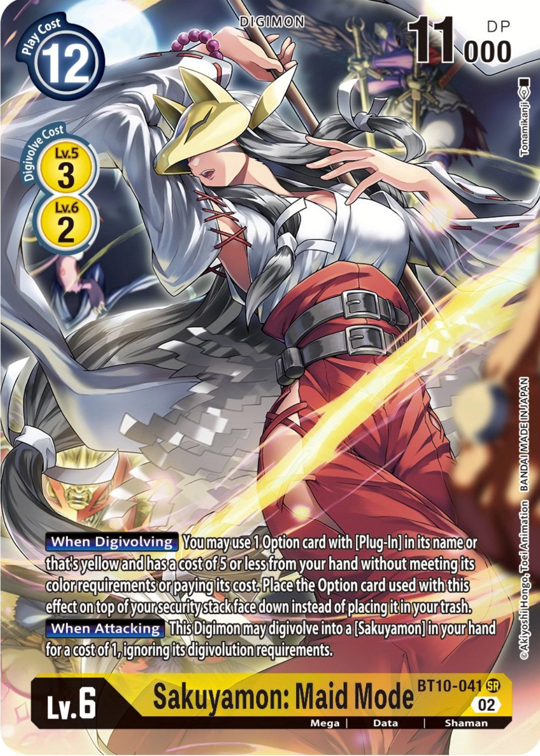 Sakuyamon: Maid Mode [BT10-041] (Alternate Art) [Xros Encounter] | Amazing Games TCG