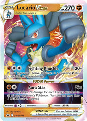 Lucario VSTAR (SWSH214) (Jumbo Card) [Sword & Shield: Black Star Promos] | Amazing Games TCG