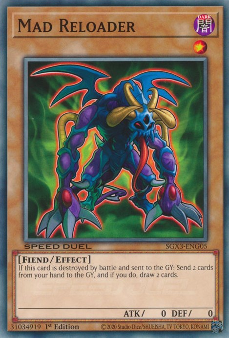 Mad Reloader [SGX3-ENG05] Common | Amazing Games TCG