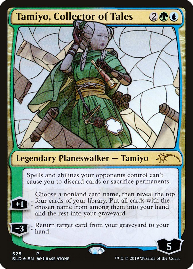 Tamiyo, Collector of Tales (Stained Glass) [Secret Lair Drop Promos] | Amazing Games TCG