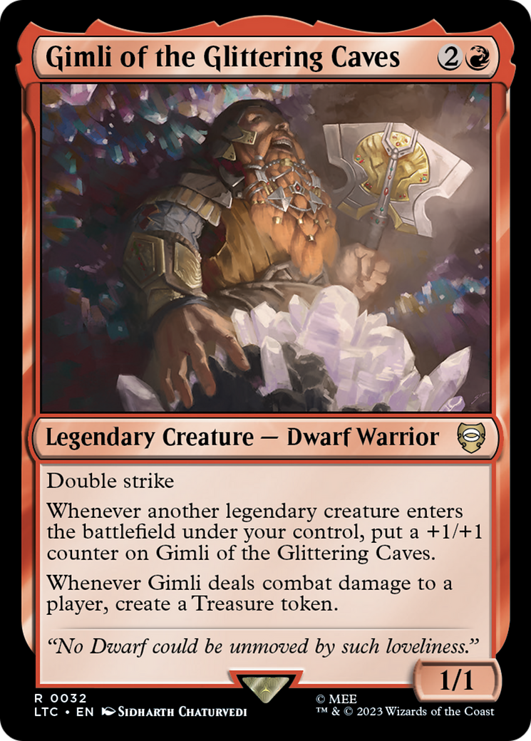 Gimli of the Glittering Caves [The Lord of the Rings: Tales of Middle-Earth Commander] | Amazing Games TCG