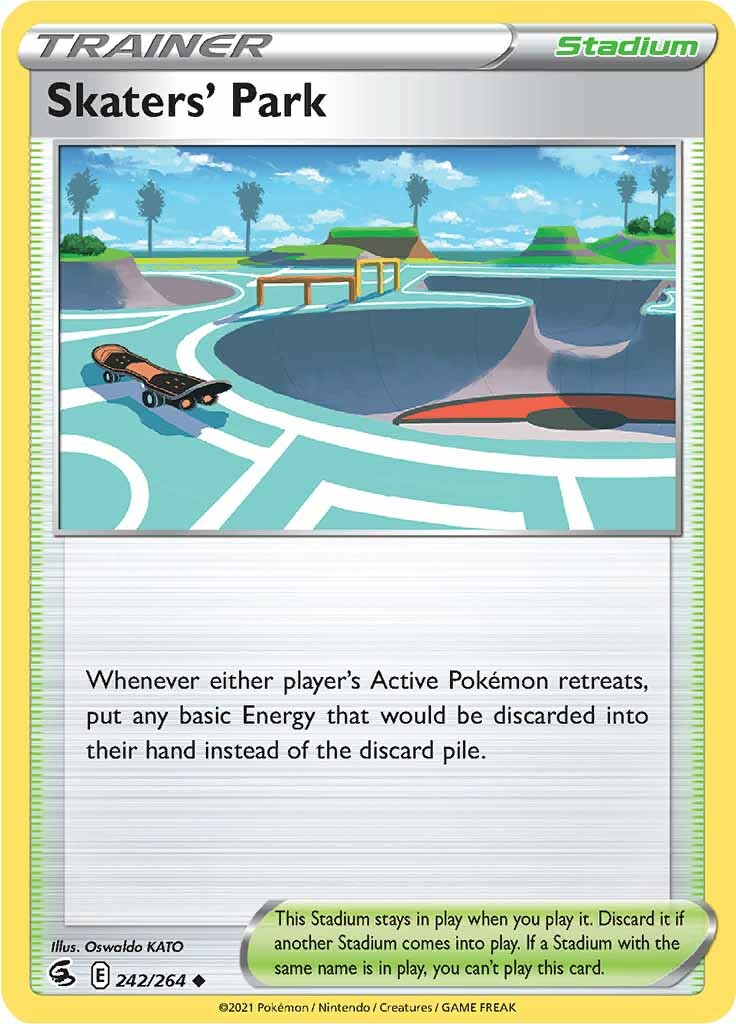 Skaters' Park (242/264) [Sword & Shield: Fusion Strike] | Amazing Games TCG