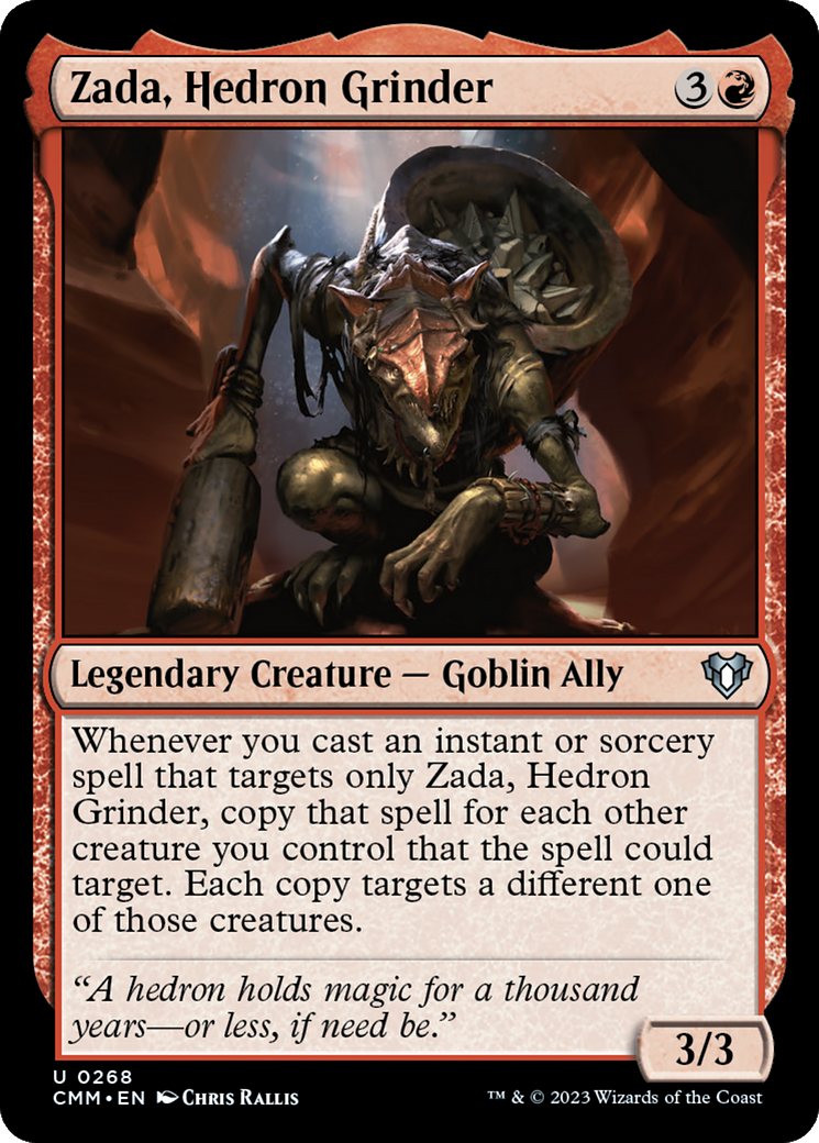 Zada, Hedron Grinder [Commander Masters] | Amazing Games TCG