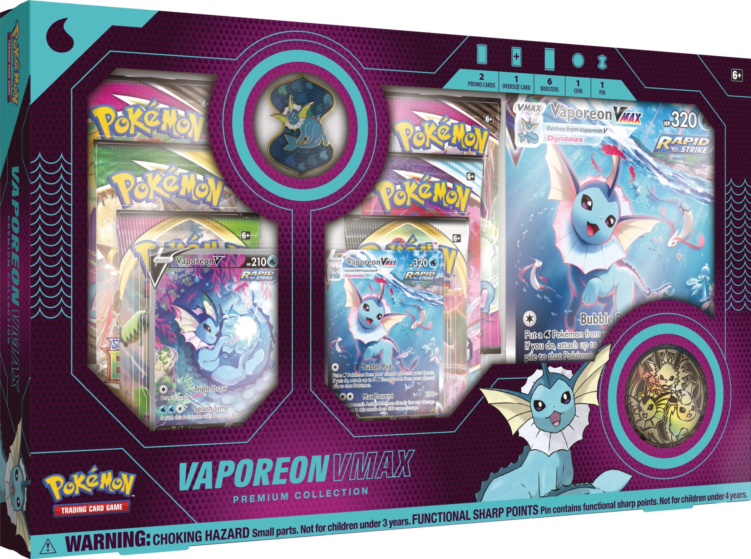 Premium Collection (Vaporeon VMAX) | Amazing Games TCG