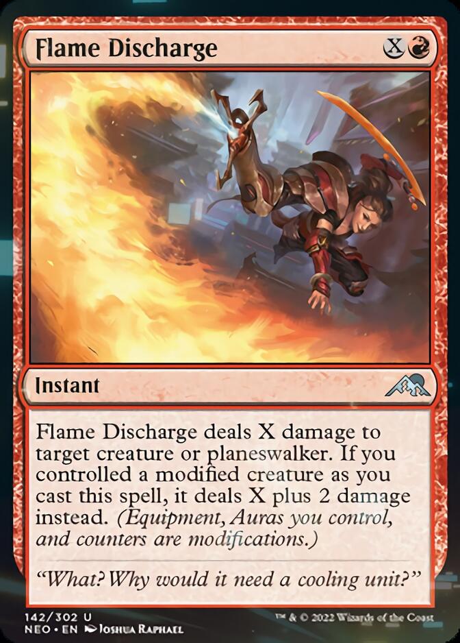 Flame Discharge [Kamigawa: Neon Dynasty] | Amazing Games TCG