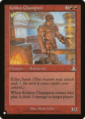 Keldon Champion [The List Reprints] | Amazing Games TCG