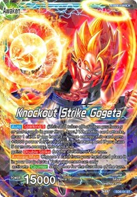 Gogeta // Knockout Strike Gogeta (2018 Big Card Pack) (SD6-01) [Promotion Cards] | Amazing Games TCG