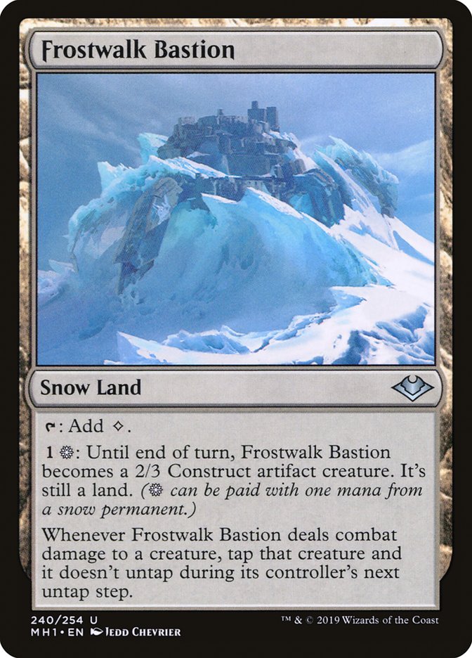 Frostwalk Bastion [Modern Horizons] | Amazing Games TCG