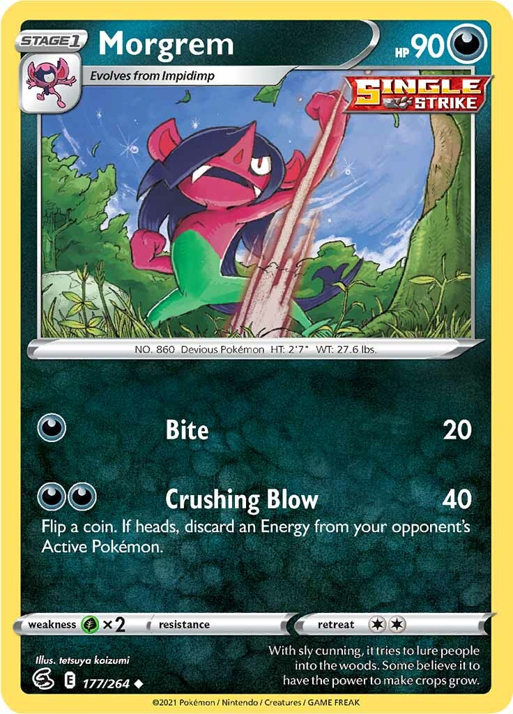 Morgrem (177/264) [Sword & Shield: Fusion Strike] | Amazing Games TCG