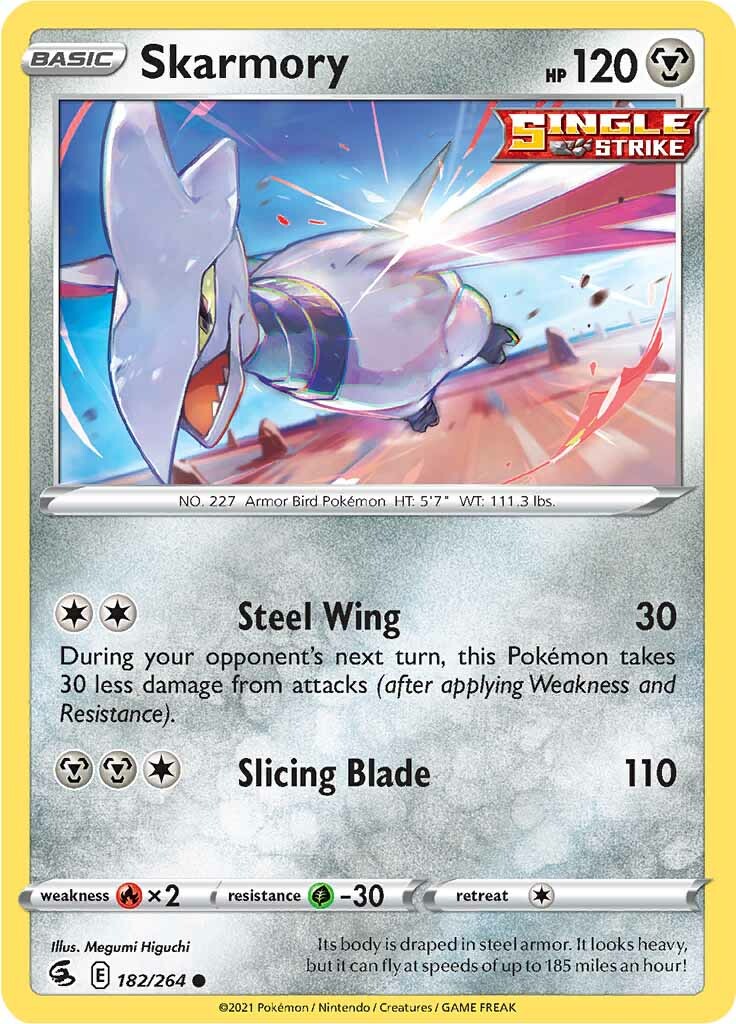 Skarmory (182/264) [Sword & Shield: Fusion Strike] | Amazing Games TCG