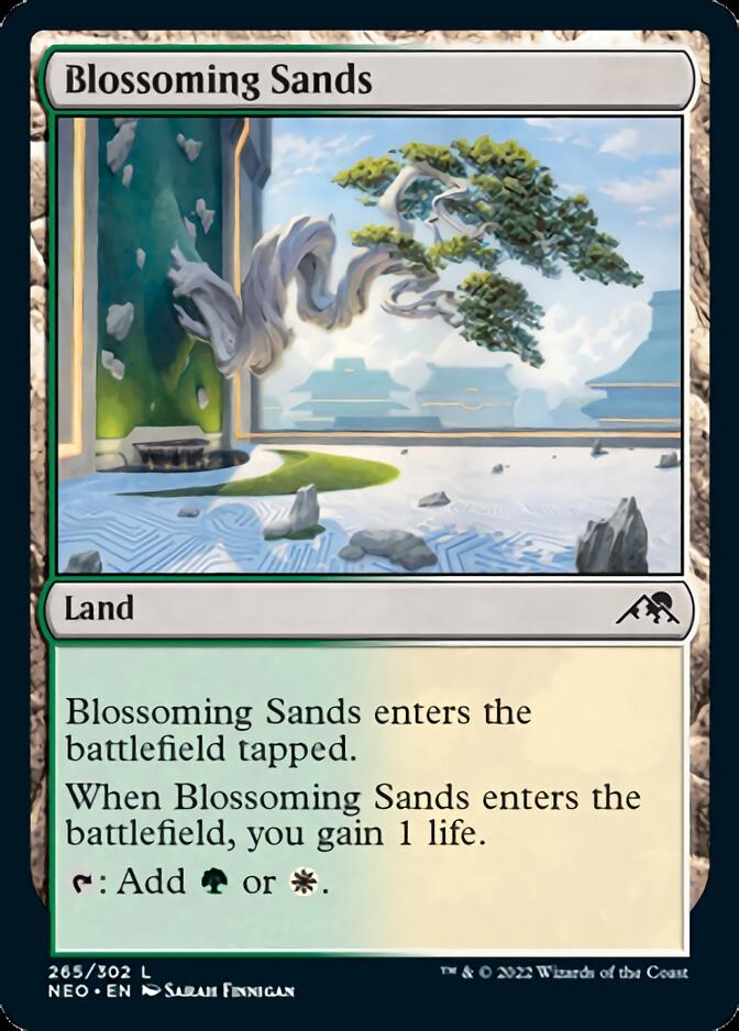 Blossoming Sands [Kamigawa: Neon Dynasty] | Amazing Games TCG