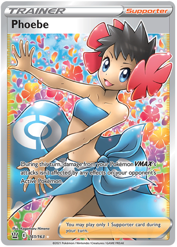 Phoebe (161/163) [Sword & Shield: Battle Styles] | Amazing Games TCG